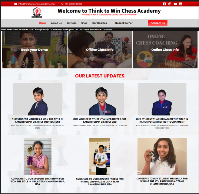 Think to Win Chess Academy
